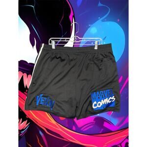 Venom embroidered basket ball shorts